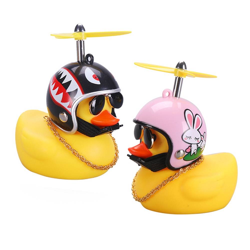 Car Duck with Helmet Broken Wind Small Yellow Duck Road Bike Motor Helmet Riding Cycling Car Accessories Decor Without Lights Car Duck with Helmet Broken Wind Small Yellow Duck Road Bike Motor Helmet Riding Cycling Car Accessories Decor Without Lights