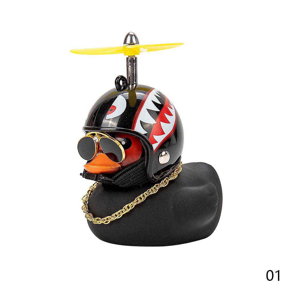 Car Duck with Helmet Broken Wind Small Yellow Duck Road Bike Motor Helmet Riding Cycling Car Accessories Decor Without Lights Car Duck with Helmet Broken Wind Small Yellow Duck Road Bike Motor Helmet Riding Cycling Car Accessories Decor Without Lights