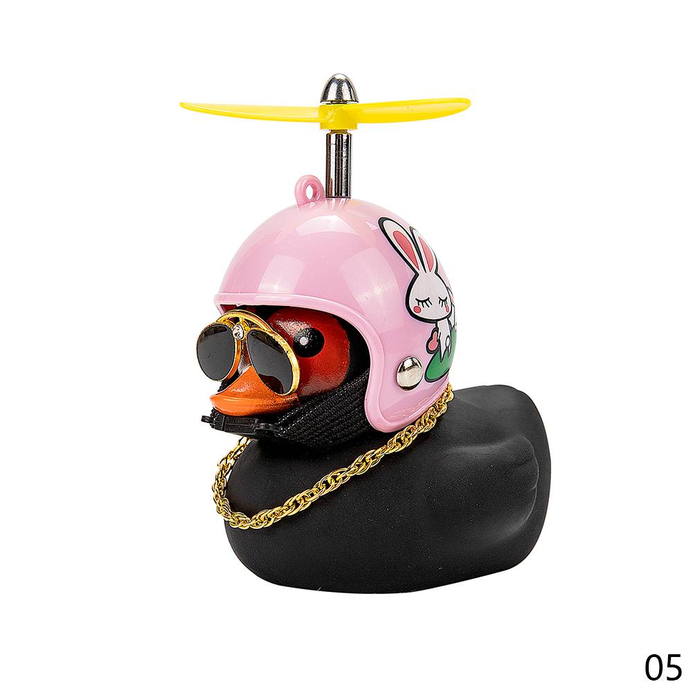 Car Duck with Helmet Broken Wind Small Yellow Duck Road Bike Motor Helmet Riding Cycling Car Accessories Decor Without Lights Car Duck with Helmet Broken Wind Small Yellow Duck Road Bike Motor Helmet Riding Cycling Car Accessories Decor Without Lights