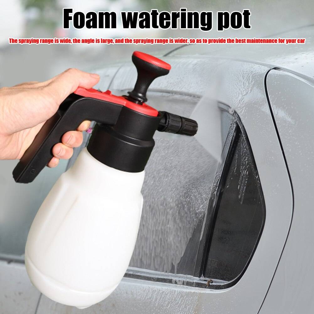1.8L Car Wash Foam Sprayer Bottle Car Cleaning Sprayer Manual Snow Foam Spray Can Cleaning Foam Nozzle Spray Car Accessories 1.8L Car Wash Foam Sprayer Bottle Car Cleaning Sprayer Manual Snow Foam Spray Can Cleaning Foam Nozzle Spray Car Accessories