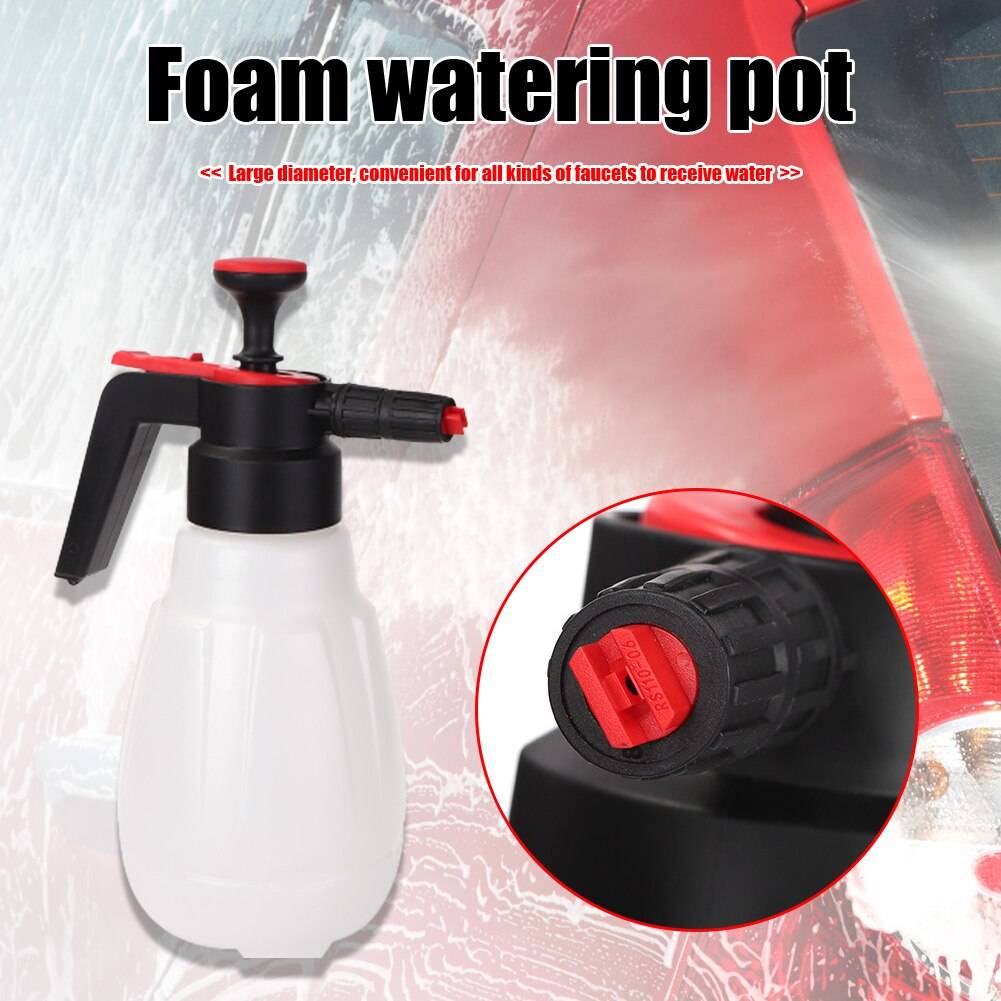 1.8L Car Wash Foam Sprayer Bottle Car Cleaning Sprayer Manual Snow Foam Spray Can Cleaning Foam Nozzle Spray Car Accessories 1.8L Car Wash Foam Sprayer Bottle Car Cleaning Sprayer Manual Snow Foam Spray Can Cleaning Foam Nozzle Spray Car Accessories