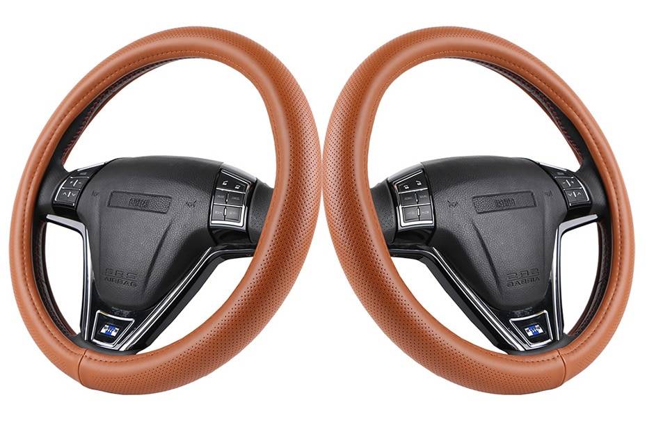 Leather Steering Wheel Cover Leather Steering Wheel Cover