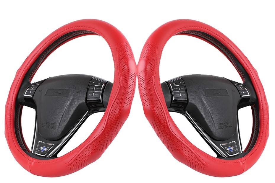 Leather Steering Wheel Cover Leather Steering Wheel Cover