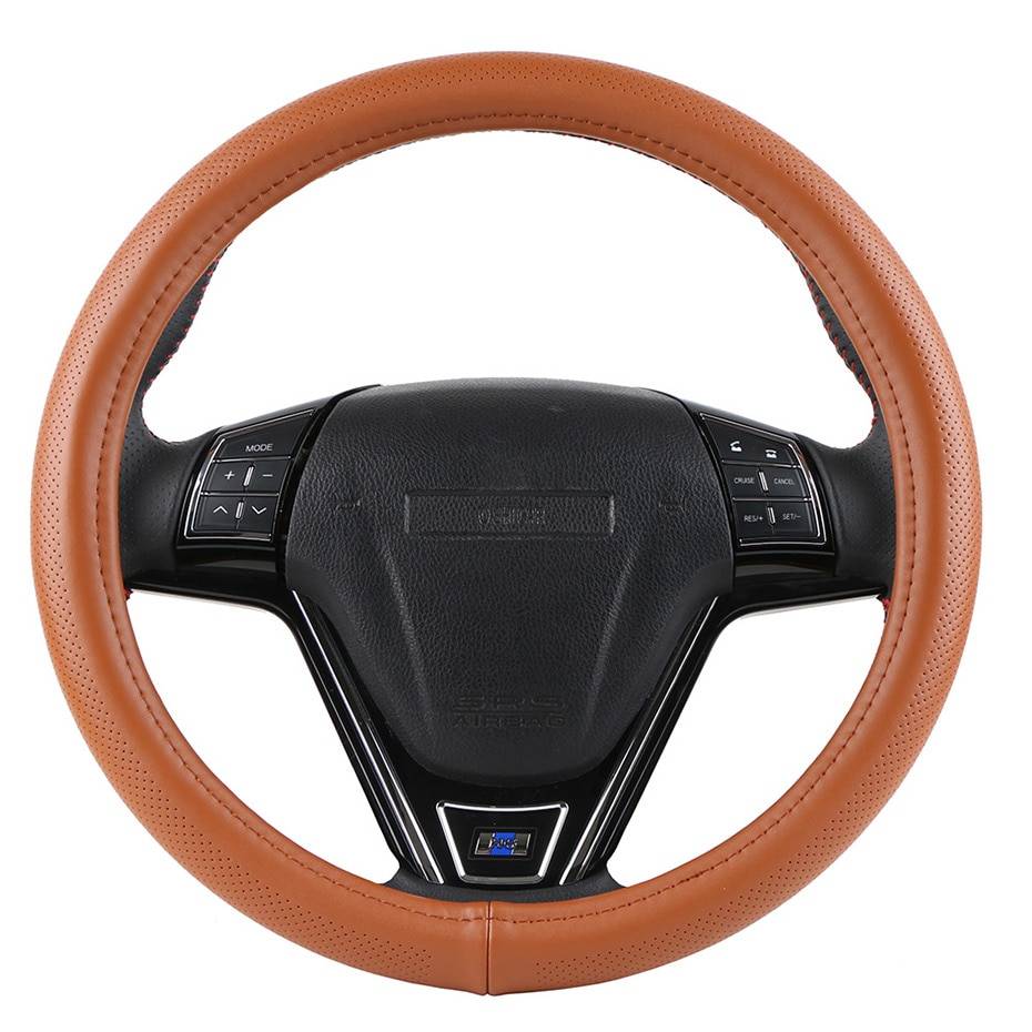 Leather Steering Wheel Cover Leather Steering Wheel Cover