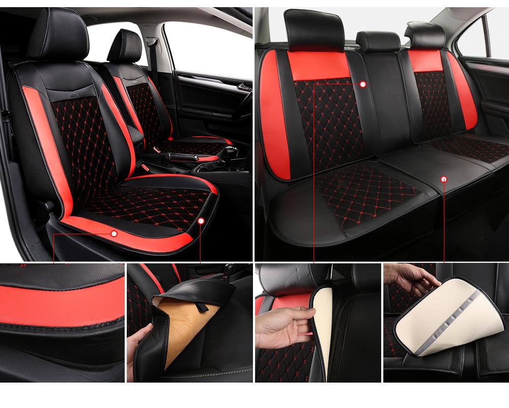 Leather Universal Seat Cover Leather Universal Seat Cover