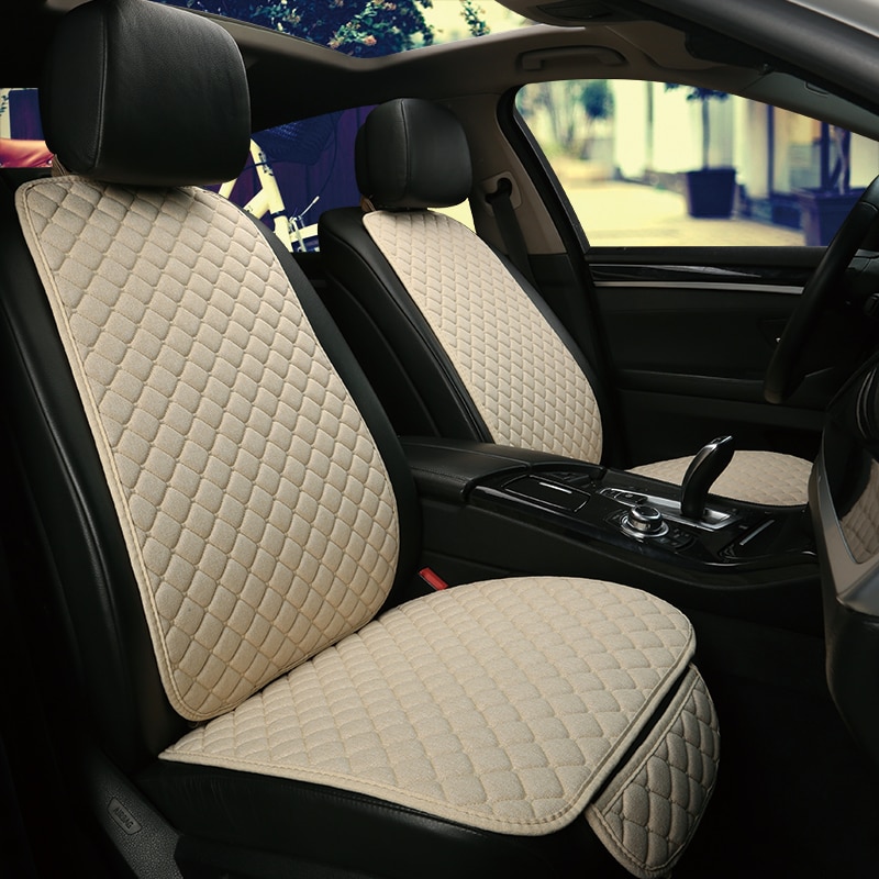 Linen Car Seat Cover Linen Car Seat Cover