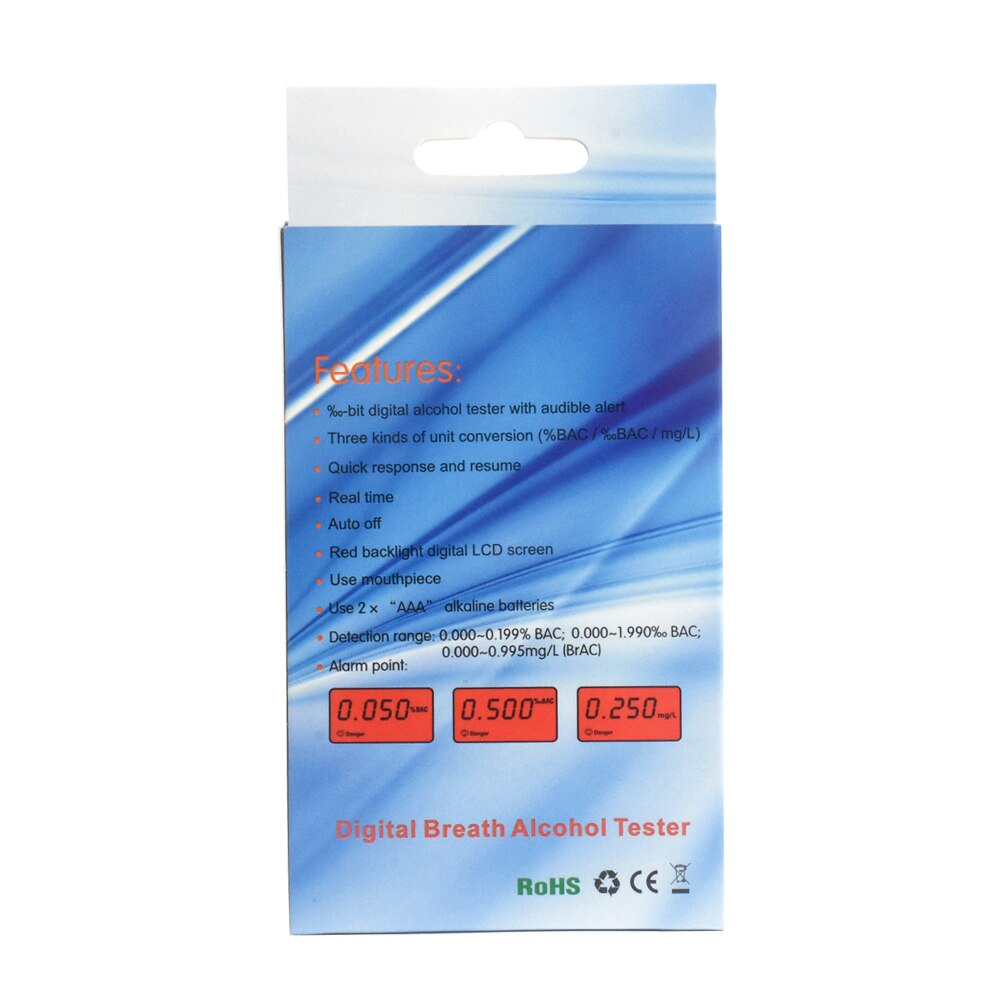 Advanced Mini Alcohol Tester Advanced Mini Alcohol Tester