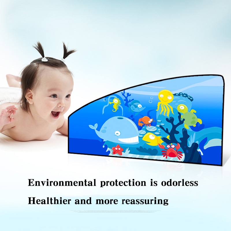 Cartoon Printed Magnetic Windscreen Cover for Car