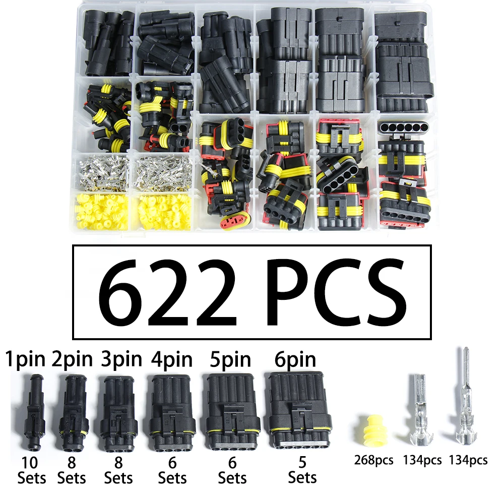 Universal Car Electrical Wire Connectors Kit Universal Car Electrical Wire Connectors Kit